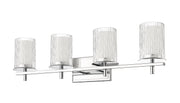 Grayson 4 Light 31" Vanity in Chrome
