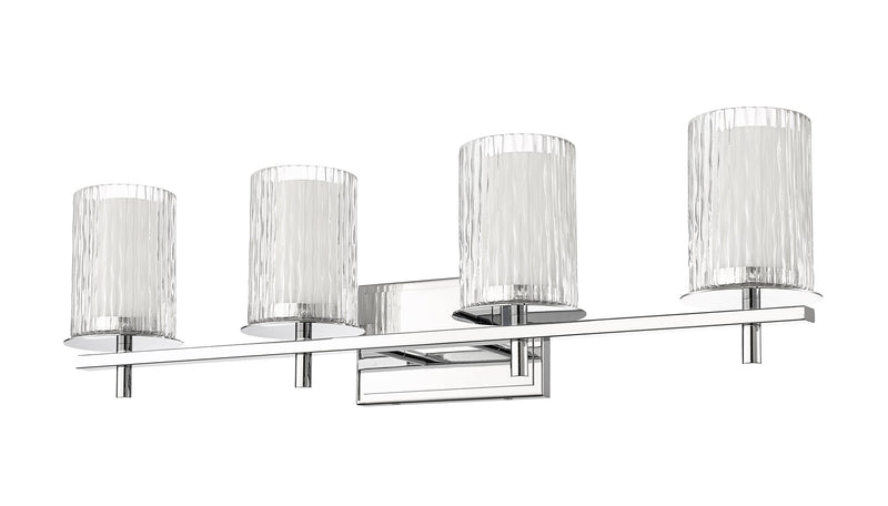 Grayson 4 Light 31" Vanity in Chrome