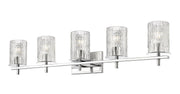 Grayson 5 Light 40" Vanity in Chrome