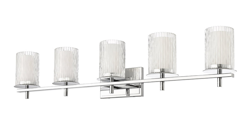 Grayson 5 Light 40" Vanity in Chrome