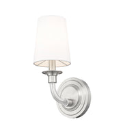 Katerina 1 Light 5.25" Wall Sconce in Brushed Nickel