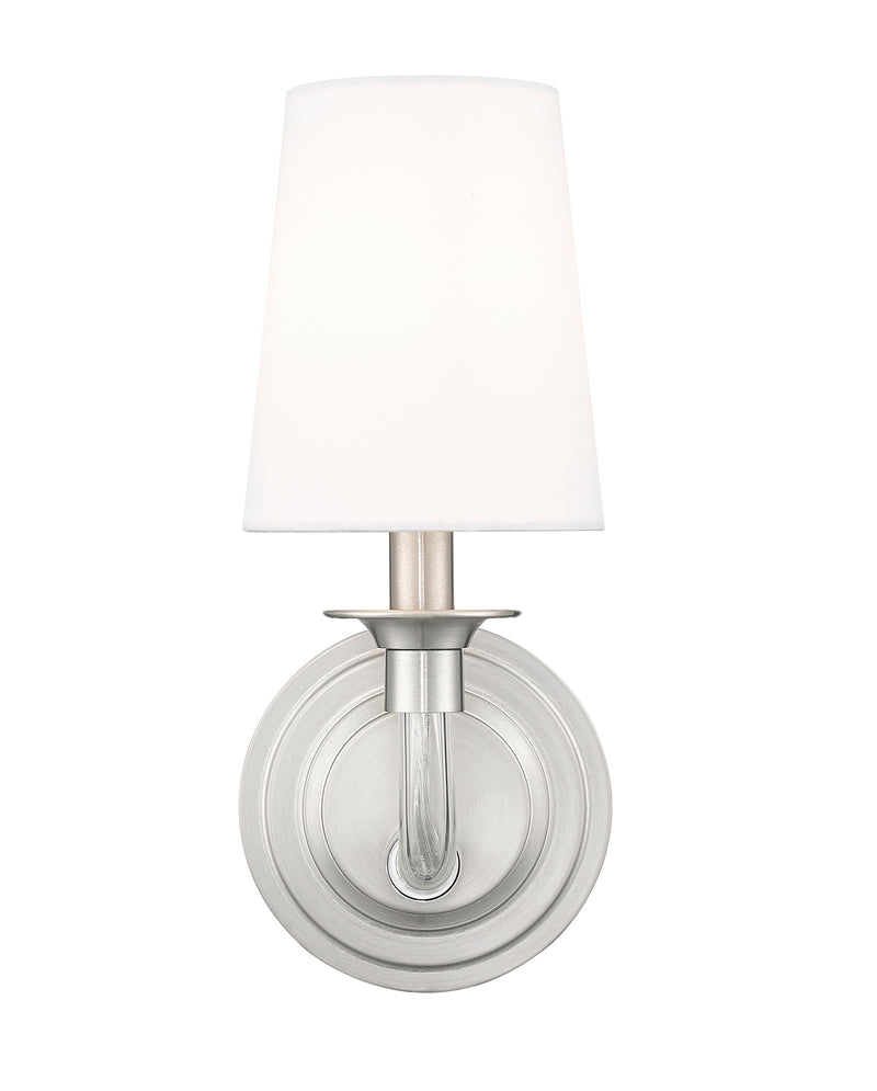 Katerina 1 Light 5.25" Wall Sconce in Brushed Nickel