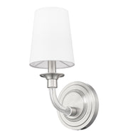 Katerina 1 Light 5.25" Wall Sconce in Brushed Nickel