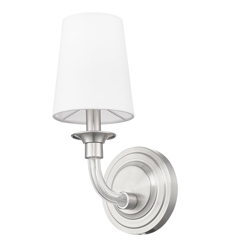 Katerina 1 Light 5.25" Wall Sconce in Brushed Nickel