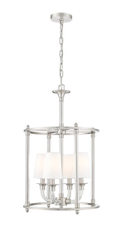 Katerina 4 Light 16" Pendant in Brushed Nickel