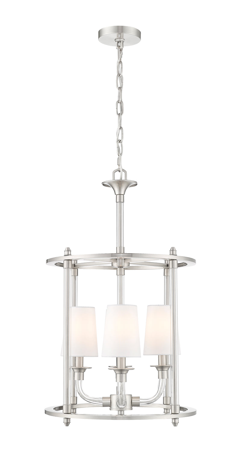 Katerina 4 Light 16" Pendant in Brushed Nickel