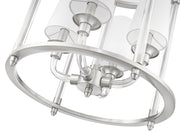 Katerina 4 Light 16" Pendant in Brushed Nickel