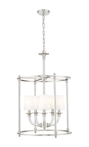 Katerina 5 Light 20" Pendant in Brushed Nickel