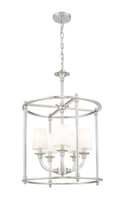 Katerina 5 Light 20" Pendant in Brushed Nickel