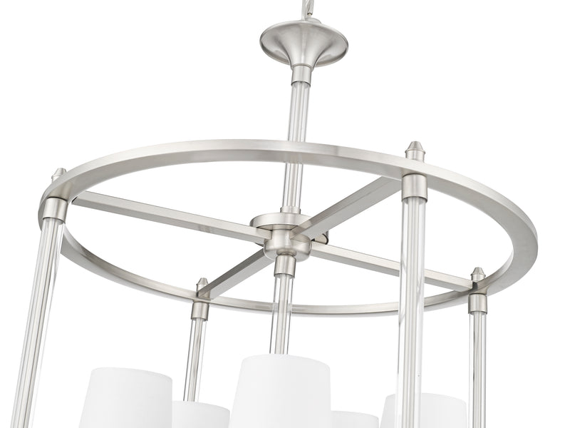 Katerina 5 Light 20" Pendant in Brushed Nickel