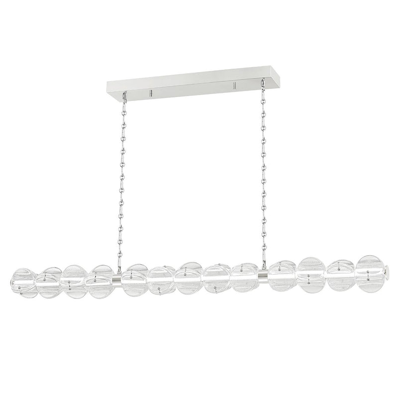 Lindley Linear Pendant in Polished Nickel