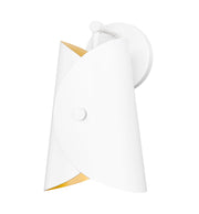 Salone 1 Light 7" Wall Sconce in Matte White