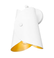 Salone 1 Light 7" Wall Sconce in Matte White