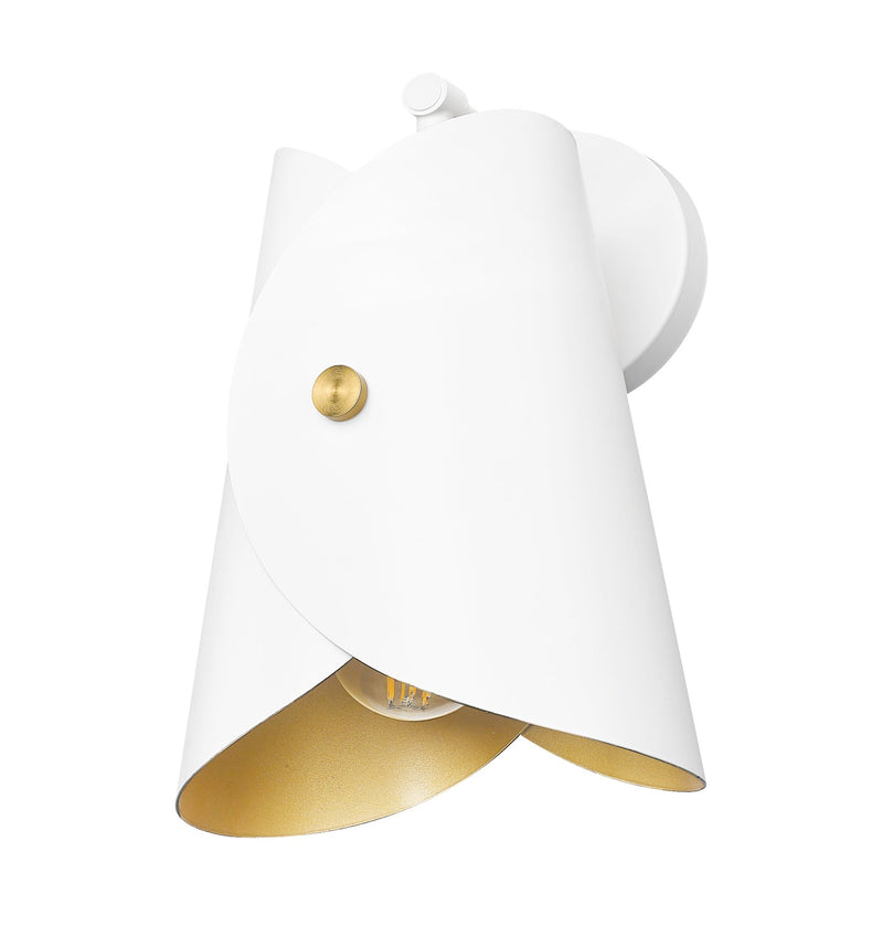Salone 1 Light 7" Wall Sconce in Matte White