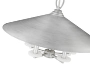 Rialto 5 Light 22" Pendant in Signature Pewter