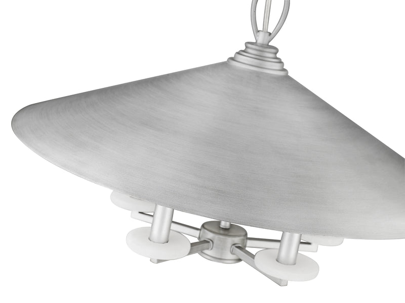 Rialto 5 Light 22" Pendant in Signature Pewter