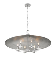 Rialto 6 Light 32" Pendant in Signature Pewter