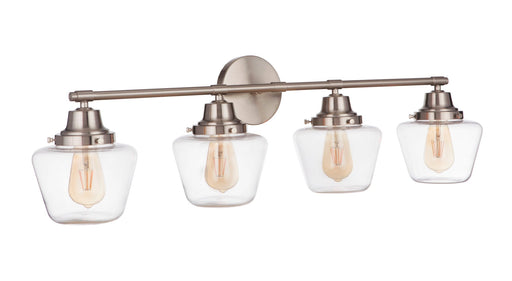 Essex 4 Light 38" Vanity in Brushed Polished Nickel