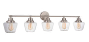 Essex 5 Light 48.25" Vanity in Brushed Polished Nickel