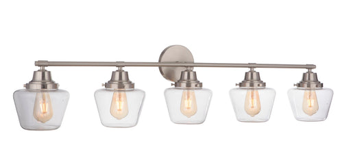Essex 5 Light 48.25" Vanity in Brushed Polished Nickel