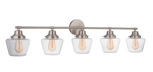 Essex 5 Light 48.25" Vanity in Brushed Polished Nickel