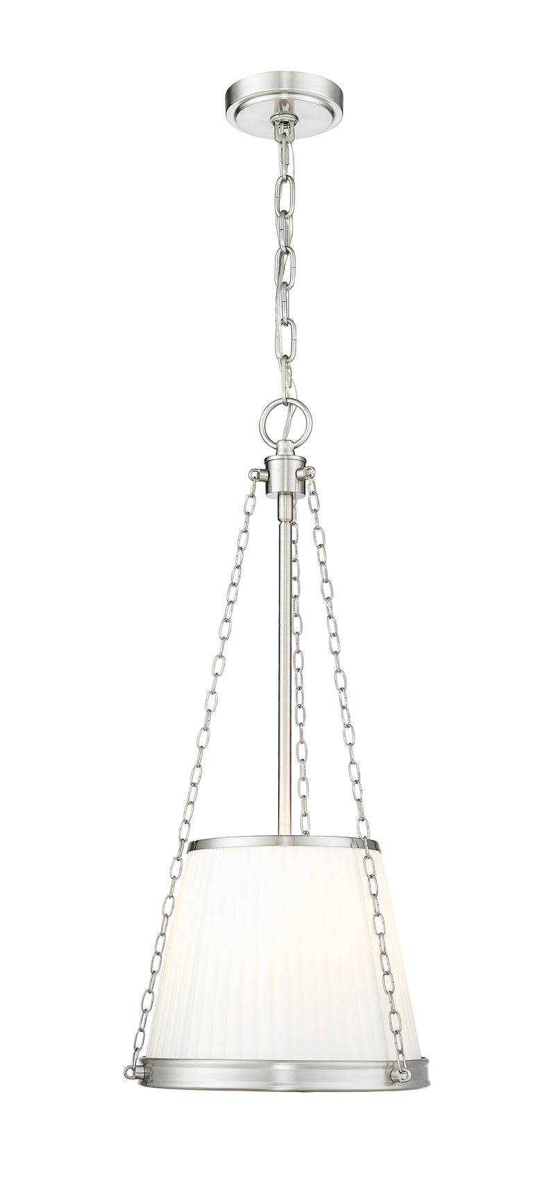 Madeline 4 Light 12" Pendant in Brushed Nickel