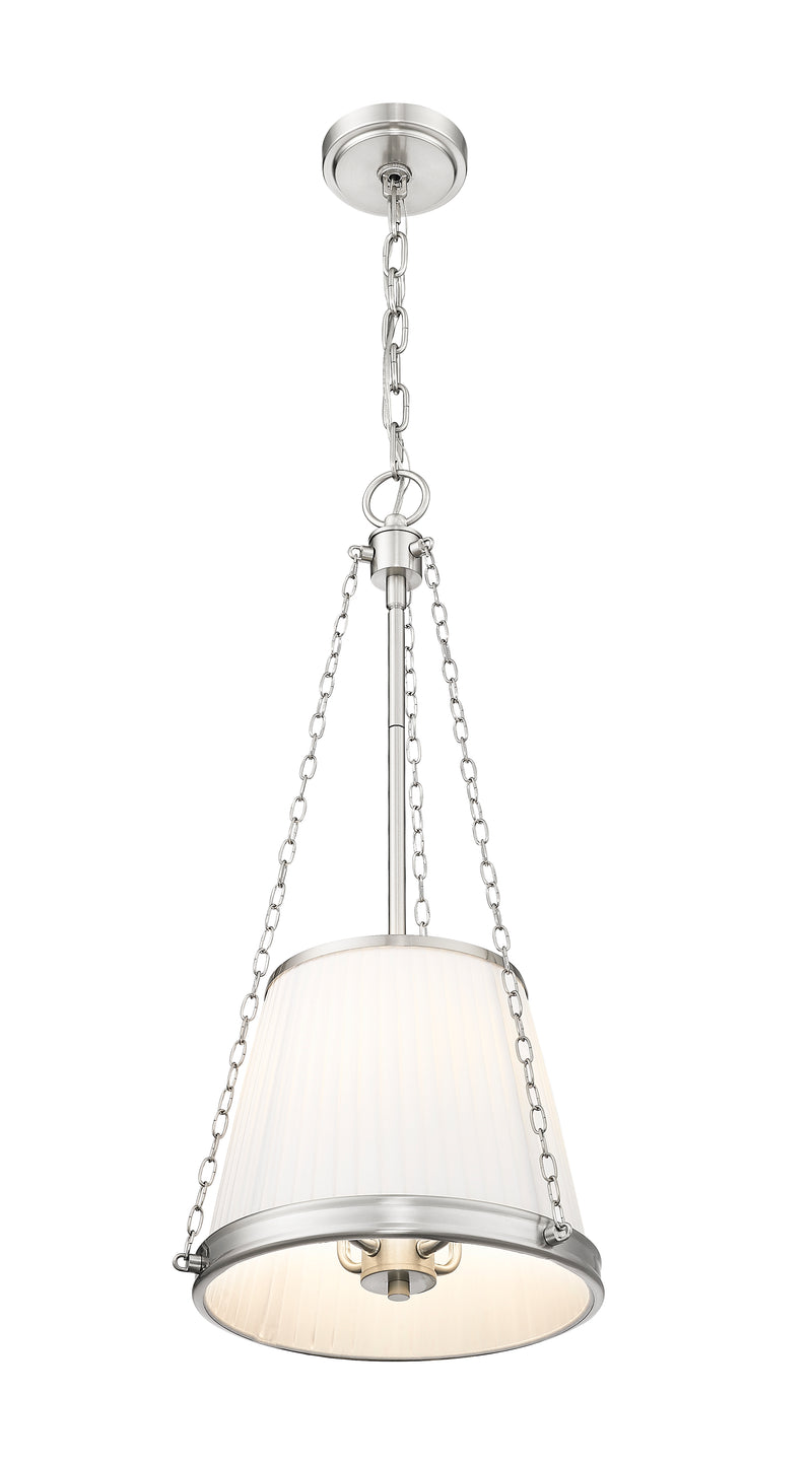Madeline 4 Light 12" Pendant in Brushed Nickel