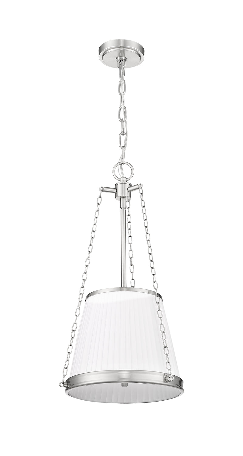 Madeline 4 Light 12" Pendant in Brushed Nickel