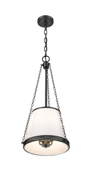 Madeline 4 Light 12" Pendant in Matte Black