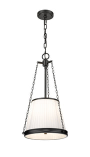 Madeline 4 Light 12" Pendant in Matte Black
