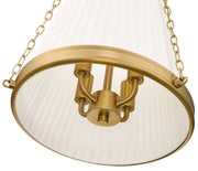 Madeline 4 Light 12" Pendant in Modern Gold