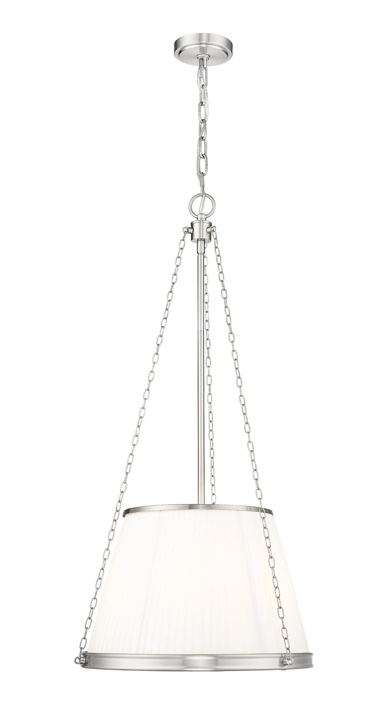Madeline 5 Light 18" Pendant in Brushed Nickel