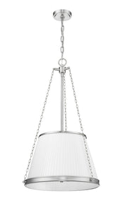Madeline 5 Light 18" Pendant in Brushed Nickel