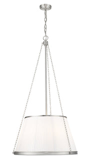 Madeline 6 Light 24" Pendant in Brushed Nickel