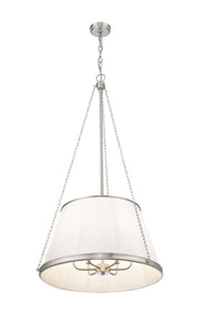 Madeline 6 Light 24" Pendant in Brushed Nickel