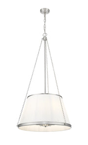 Madeline 6 Light 24" Pendant in Brushed Nickel