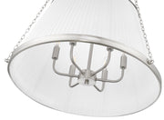 Madeline 6 Light 24" Pendant in Brushed Nickel