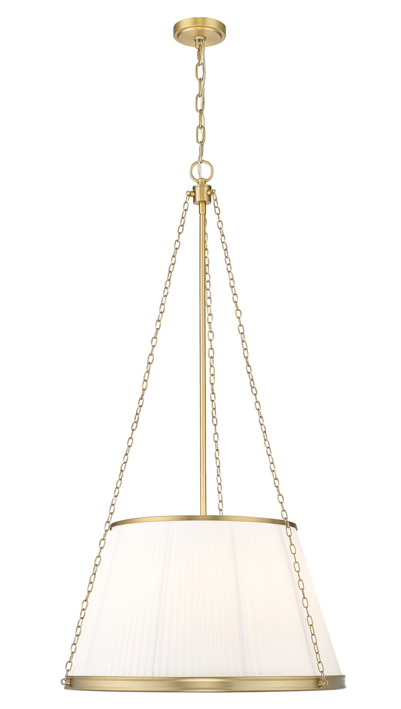 Madeline 6 Light 24" Pendant in Modern Gold