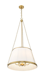 Madeline 6 Light 24" Pendant in Modern Gold