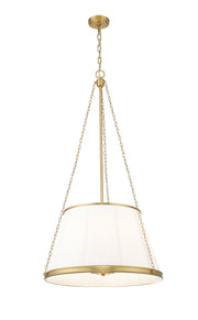 Madeline 6 Light 24" Pendant in Modern Gold