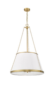 Madeline 6 Light 24" Pendant in Modern Gold