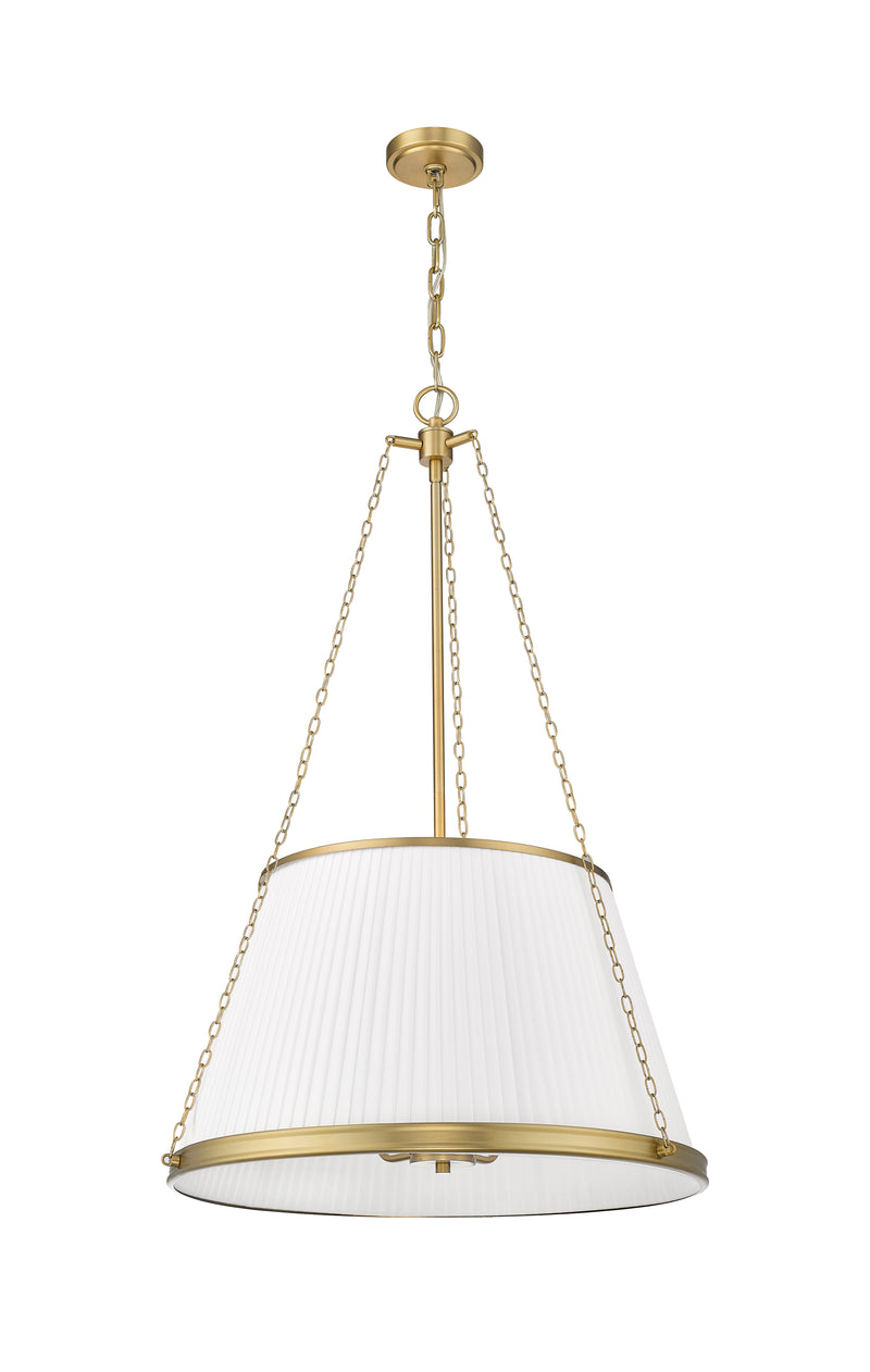 Madeline 6 Light 24" Pendant in Modern Gold
