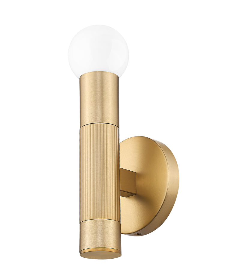 Stari 1 Light 5" Wall Sconce in Modern Gold