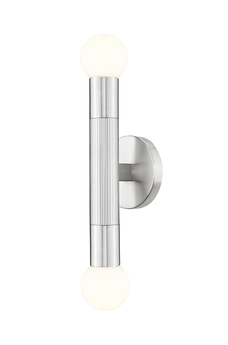 Stari 2 Light 5" Wall Sconce in Brushed Nickel