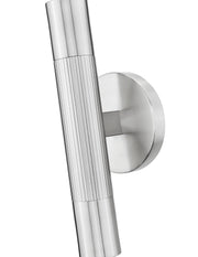 Stari 2 Light 5" Wall Sconce in Brushed Nickel