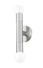 Stari 2 Light 5" Wall Sconce in Brushed Nickel