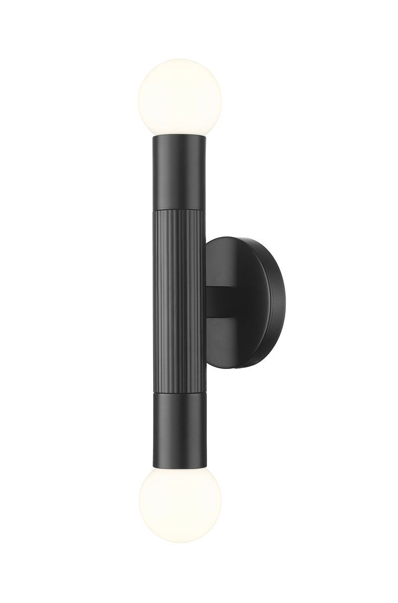 Stari 2 Light 5" Wall Sconce in Matte Black