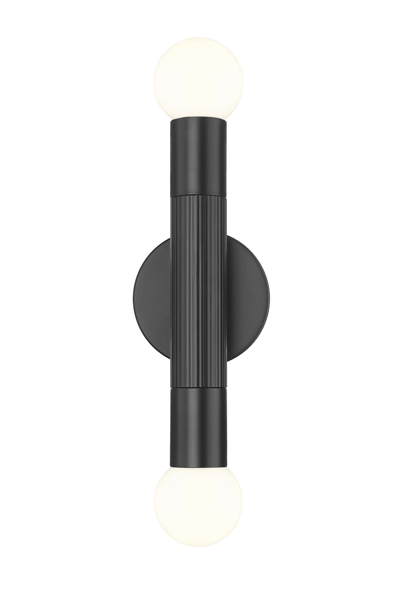 Stari 2 Light 5" Wall Sconce in Matte Black