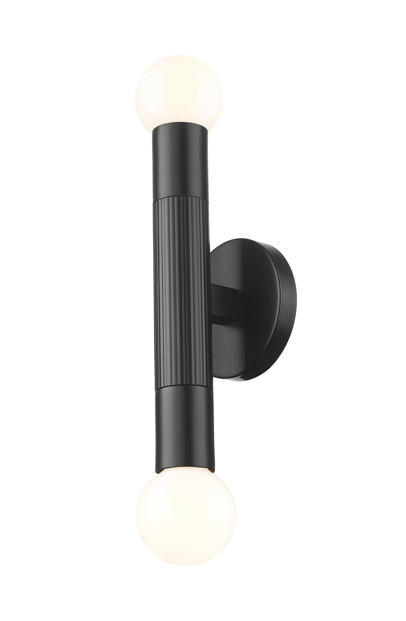 Stari 2 Light 5" Wall Sconce in Matte Black