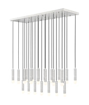 Stari 23 Light 54" Linear Pendant in Brushed Nickel